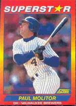 1992 Score 100 Superstars #8 Paul Molitor