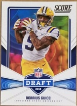 2018 Score NFL Draft #21 Derrius Guice
