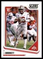 2018 Score Base Set #423 J.T. Barrett