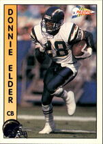1992 Pacific Base Set #597 Donnie Elder
