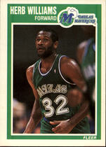 1989 Fleer Base Set #37 Herb Williams