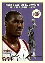 2000 Fleer Tradition #187 Hakeem Olajuwon
