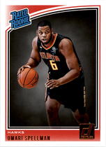 2018 Donruss Base Set #196 Omari Spellman