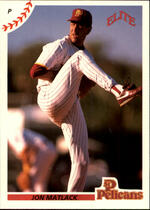 1990 Elite Senior League #11 Jon Matlack