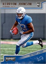 2018 Playoff Base Set #217 Kerryon Johnson