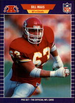 1989 Pro Set Base Set #175 Bill Maas