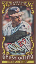 2016 Topps Gypsy Queen Mini MVP #MVPM-FR Frank Robinson