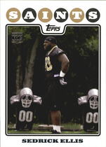 2008 Topps Base Set #394 Sedrick Ellis