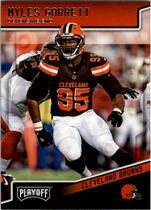 2018 Playoff Base Set #49 Myles Garrett