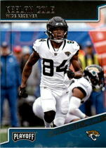 2018 Playoff Base Set #92 Keelan Cole