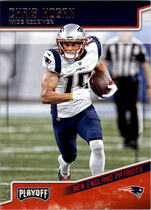 2018 Playoff Base Set #129 Chris Hogan