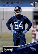 2018 Playoff Base Set #251 Rashaan Evans