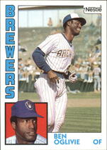 1984 Topps Nestle #190 Ben Oglivie