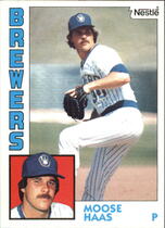 1984 Topps Nestle #271 Moose Haas