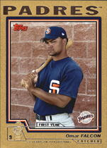 2004 Topps Gold Bordered #319 Omar Falcon