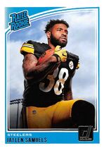 2018 Donruss Base Set #334 Jaylen Samuels