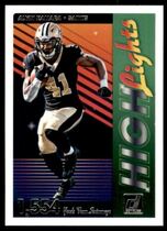 2018 Donruss Highlights #H-5 Alvin Kamara
