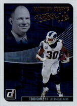 2018 Donruss Matthew Berrys Fantasy Life #7 Todd Gurley