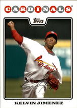 2008 Topps Update #UH246 Kelvin Jimenez