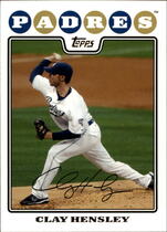 2008 Topps Update #UH325 Clay Hensley