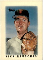 1988 Topps Mini League Leaders #76 Rick Reuschel