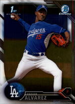 2016 Bowman Chrome Prospects #BCP5 Yadier Alvarez