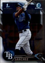 2016 Bowman Chrome Prospects #BCP28 Manny Sanchez