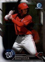 2016 Bowman Chrome Prospects #BCP49 Rafael Bautista