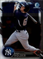 2016 Bowman Chrome Prospects #BCP83 Kyle Holder
