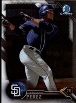 2016 Bowman Chrome Prospects #BCP128 Fernando Perez