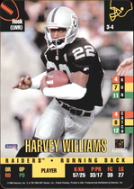 1995 Donruss Red Zone #239 Harvey Williams