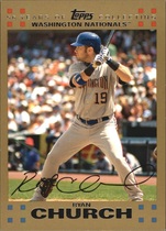 2007 Topps Gold Series 2 #469 Ryan Church