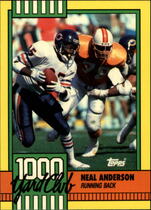 1990 Topps 1000 Yard Club #8 Neal Anderson