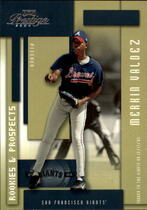 2004 Playoff Prestige #171 Merkin Valdez