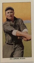 1988 Card Collector Company 1909-11 T-206 Reprint #494 A.O. Jordan