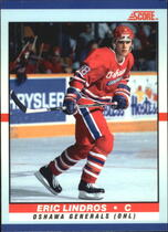 1990 Score Young Superstars #40 Eric Lindros