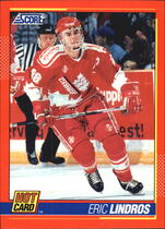 1991 Score Hot Cards #1 Eric Lindros