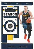 2019 Panini Contenders #85 Nikola Jokic