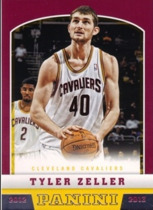 2012 Panini Base Set #230 Tyler Zeller