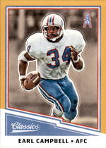 2017 Panini Classics Glossy (Gold Border) #138 Earl Campbell