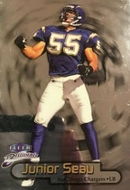 1998 Fleer Brilliants #8 Junior Seau