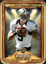 2013 Topps 4000 Yard Club #1 Drew Brees