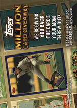 2010 Topps Update Million Card Giveaway Unredeemed #TMC-24 Ichiro