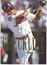 1996 Ultra Checklists Series 1 #7 Manny Ramirez