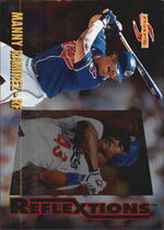 1996 Score Reflextions #6 Manny Ramirez|Raul Mondesi