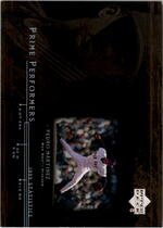 2000 Upper Deck Prime Performers #PP2 Pedro Martinez