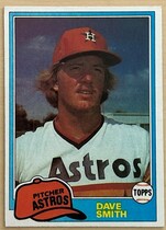 1981 Topps Base Set #534 Dave Smith