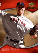 2009 Upper Deck Icons #62 Jonathan Papelbon