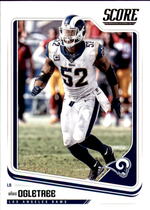 2018 Score Base Set #172 Alec Ogletree