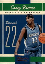 2010 Panini Classics #38 Corey Brewer